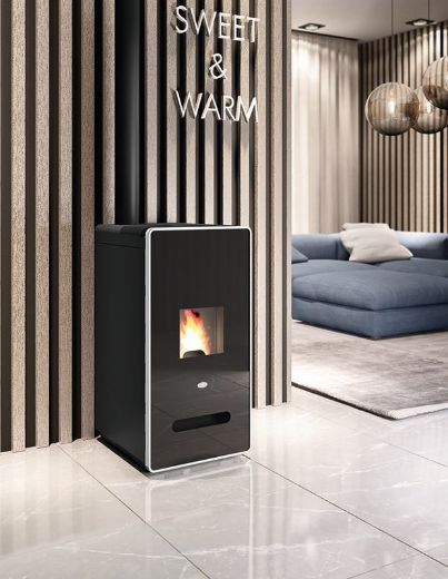 Immagine di STUFA PELLET EVA CALOR MODELLO ZELDA 9 KW