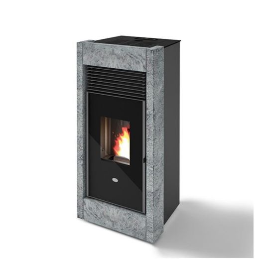 Immagine di STUFA PELLET EVA CALOR MODELLO BEATRICE 15  KW CANALIZZAZIONE INDIPENDENTE