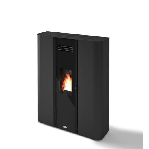 Immagine di Stufa Pellet Slim Ermetica Eva Calor Modello Diletta 10,5 Kw