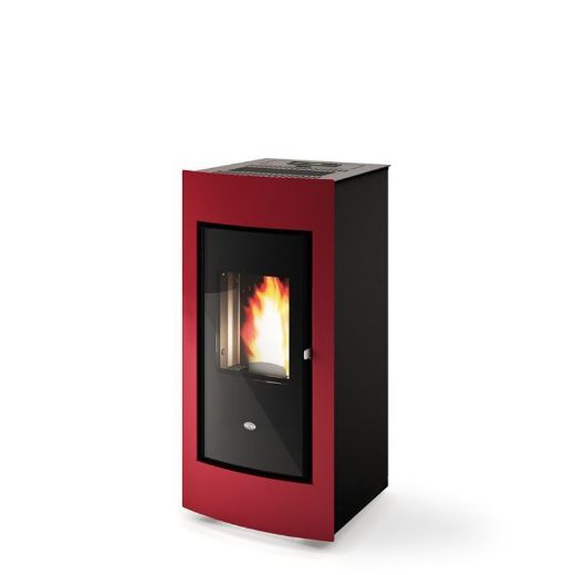 Immagine di STUFA PELLET EVA CALOR MODELLO EVELYN 12 KW CANALIZZAZIONE INDIPENDENTE