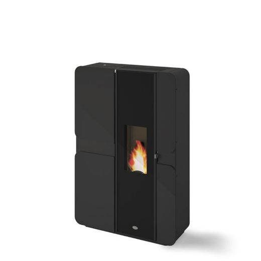 Immagine di Stufa Pellet Stretta Slim Eva Calor Modello Kendra 7,5 Kw