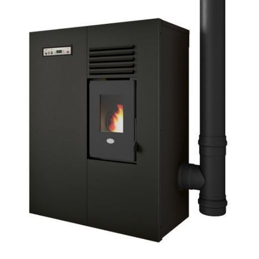 Immagine di Stufa pellet stretta canalizzabile EVA CALOR MATILDE 4,6 kW