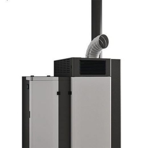 Immagine di Generatore Aria Calda A Pellet Eva Calor Mod. Aria 30 - 32 Kw