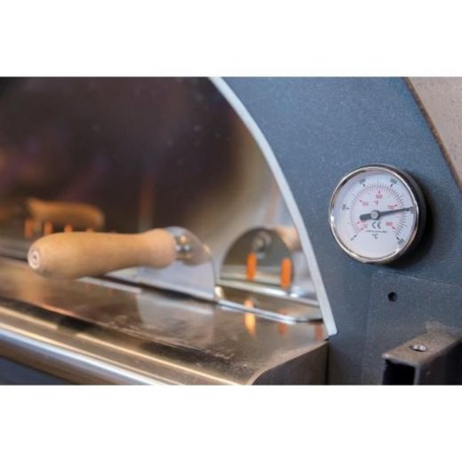 Immagine di FORNO A LEGNA CLEMENTI PULCINELLA 80X60  4 PIZZE CON BASE