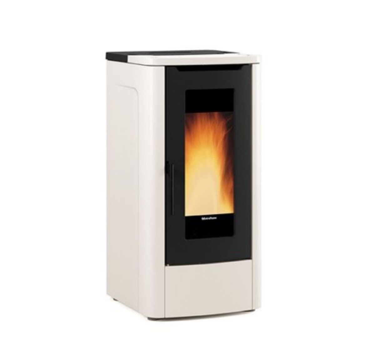 Immagine di STUFA A PELLET CANALIZZATA NORDICA TEOREMA PLUS 12 KW