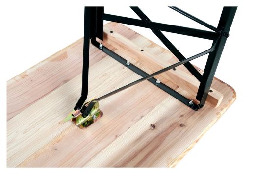 Immagine di 6 SET BIRRERIA TAVOLO CM.220X80 + PANCHE A 3 GAMBE 