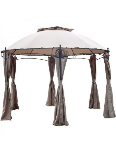 Immagine di GAZEBO IN ACCIAIO GOTIC ESAGONALE 