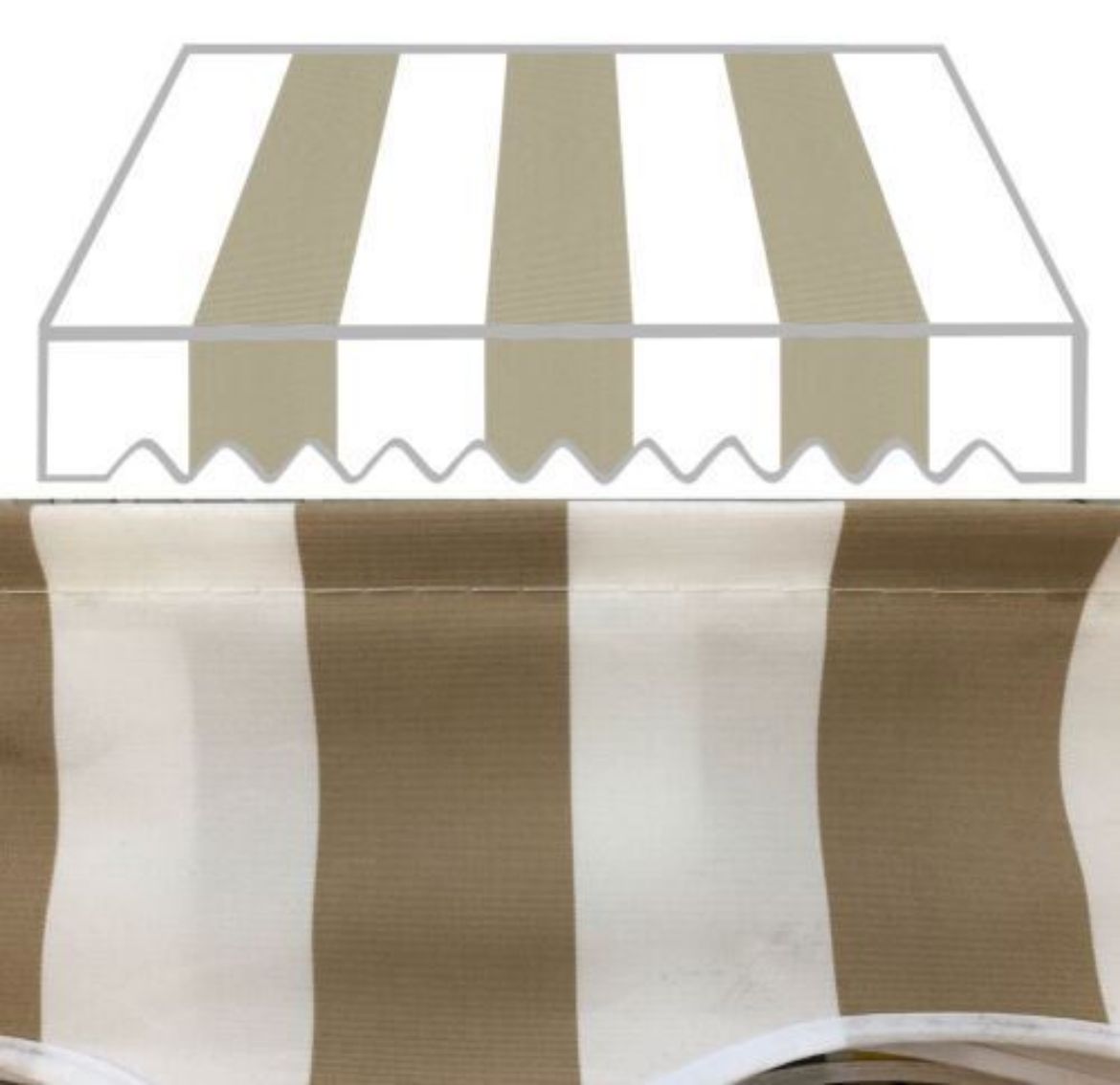 Immagine di TENDA DA SOLE  CON BRACCI CM.295X200