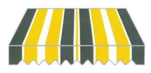 Immagine di TENDA DA SOLE  CON BRACCI CM.295X250
