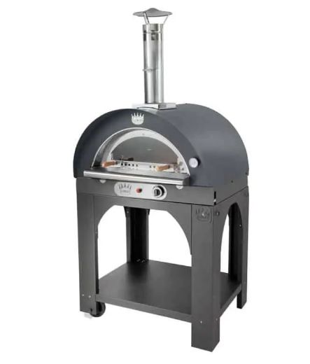 Immagine di FORNO A GAS CLEMENTI PULCINELLA 60X60 CON BASE 2 PIZZE