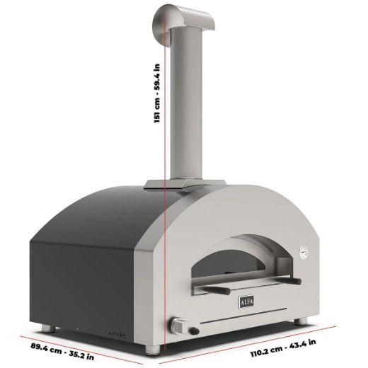 Immagine di FORNO ALFA FORNI MODELLO FUTURO 4 PIZZE