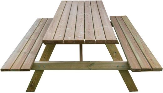Immagine di  SET PICNIC CON TAVOLO CM. 180X70XH.71, 8 PEZZI