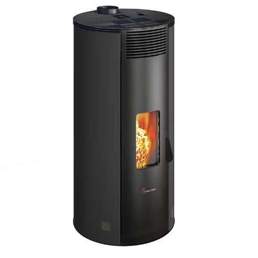 Immagine di STUFA A PELLET CANALIZZABILE TERMOVANA FANCY 12KW  PJ