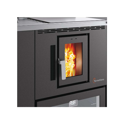 Immagine di CUCINA A PELLET TERMOVANA MODELLO DESY 9KW CANALIZZATA 