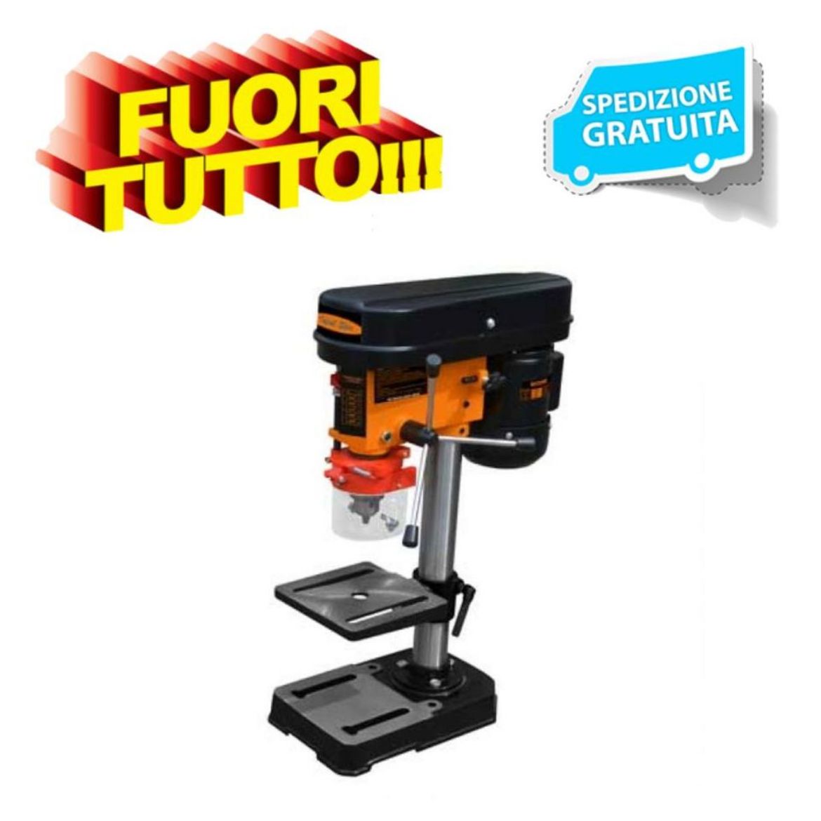 Di Tutto Per Tutti, vendita online di Ferramenta, giardinaggio, arredo  esterno - Trapano a colonna ideal star 350 watt