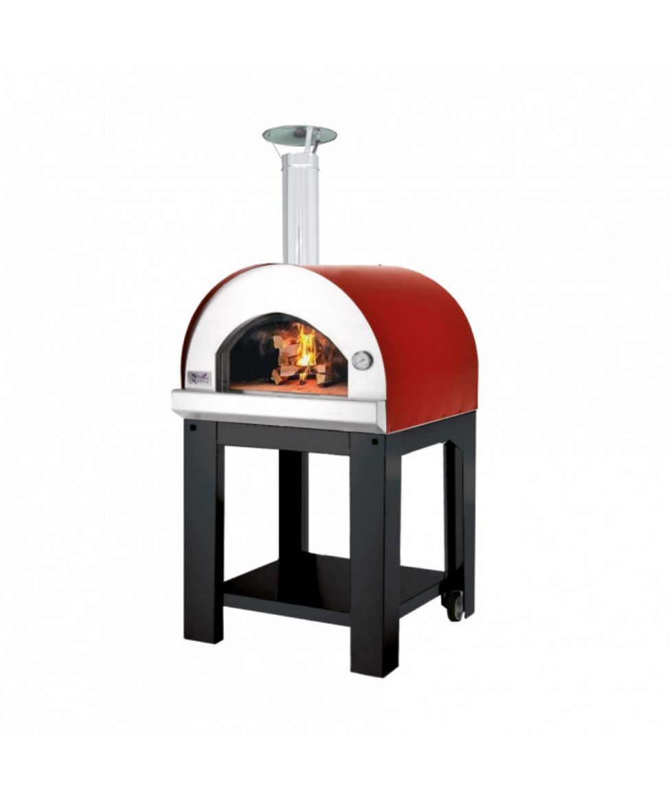 Immagine di FORNO PER PIZZA A LEGNA 60 X 60 2 PIZZE