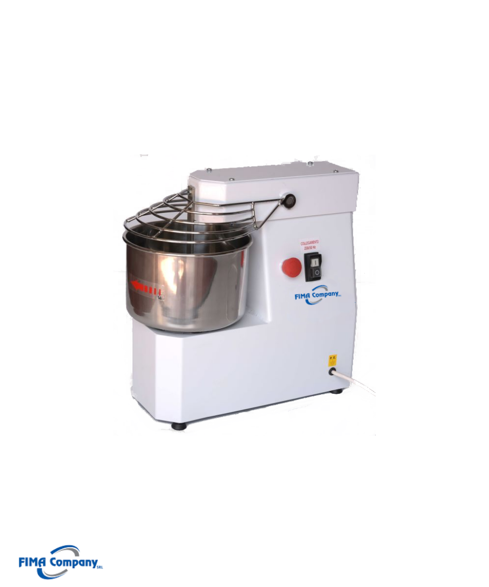 Immagine di IMPASTATRICE A SPIRALE 5KG FIMA ITALY  S5 - 220 V