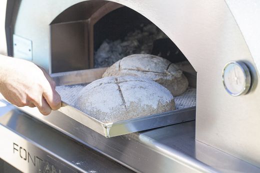 Immagine di TEGLIA PER ALIMENTI FORATA FONTANA FORNI