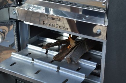 Immagine di FORNO A LEGNA CLEMENTI A COTTURA INDIRETTA SMART 45X80