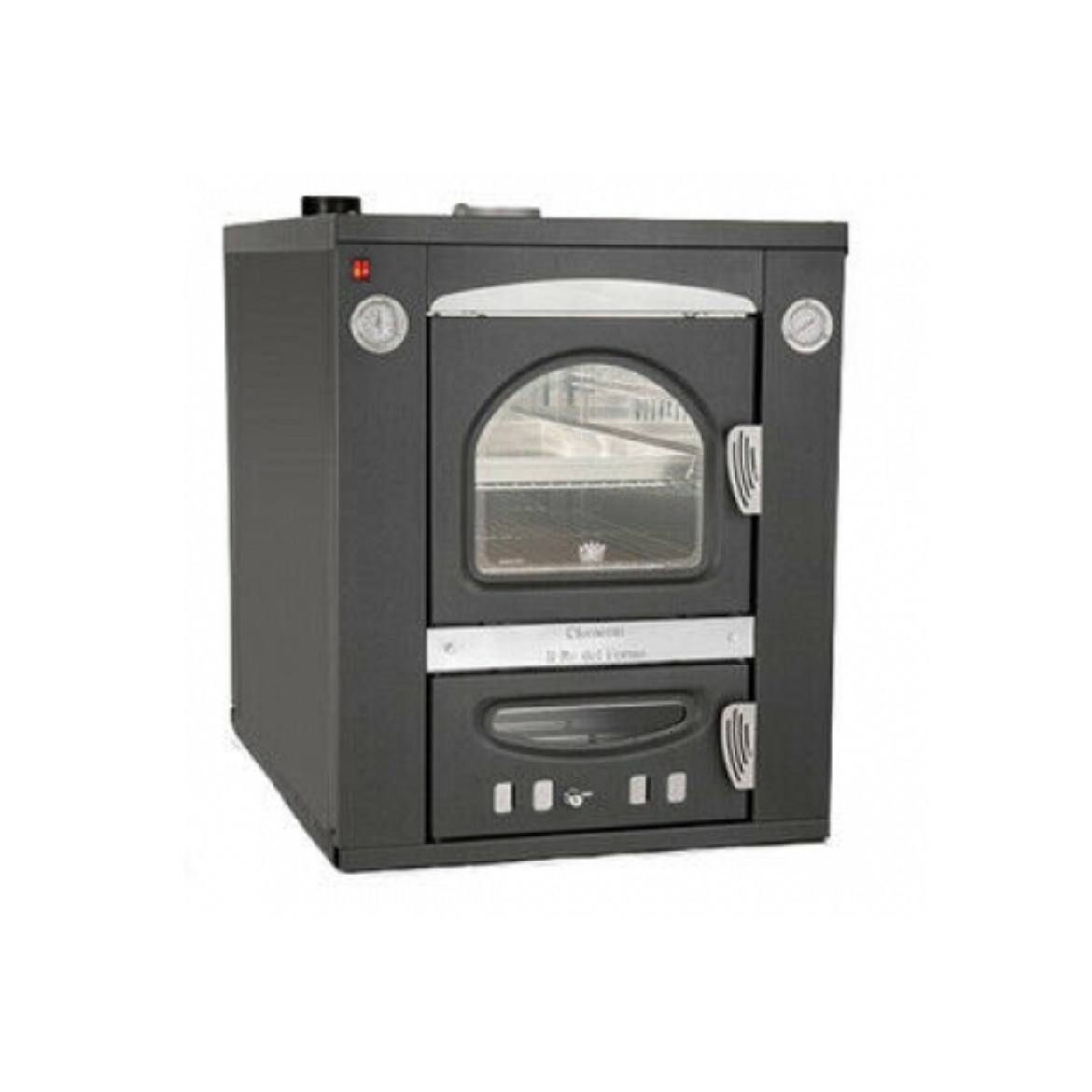 Immagine di FORNO DA INCASSO A LEGNA CLEMENTI A COTTURA INDIRETTA SMART  45x60 - 45x80 - 45x100